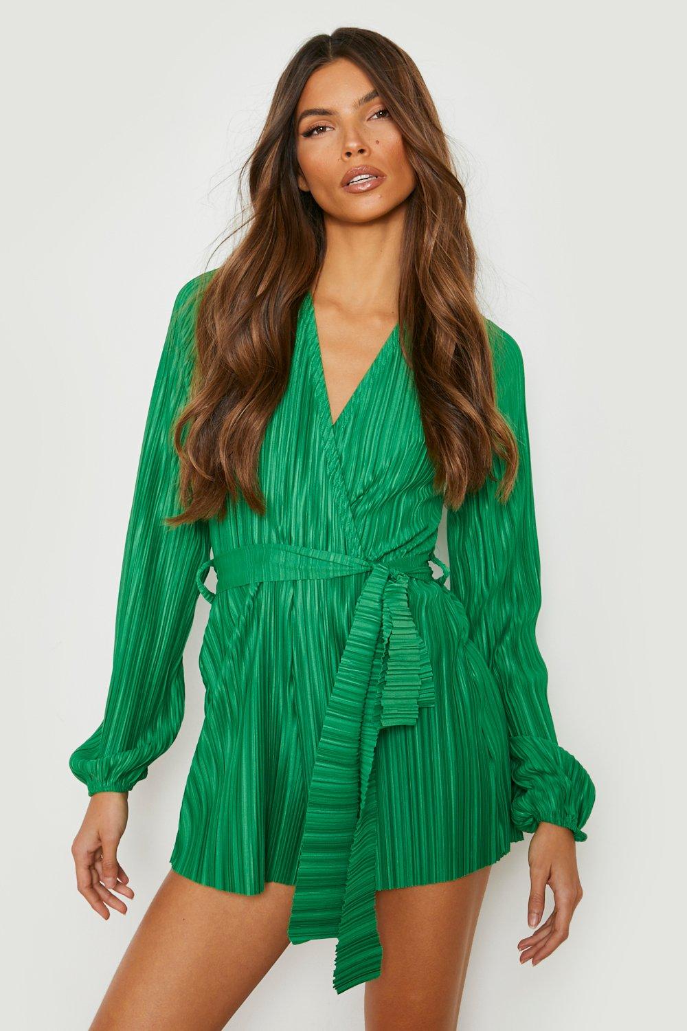 Bright green sales playsuit